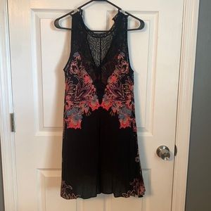 Free people size small asymmetrical dress